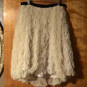 Eyelash ruffle glitz skirt tulle